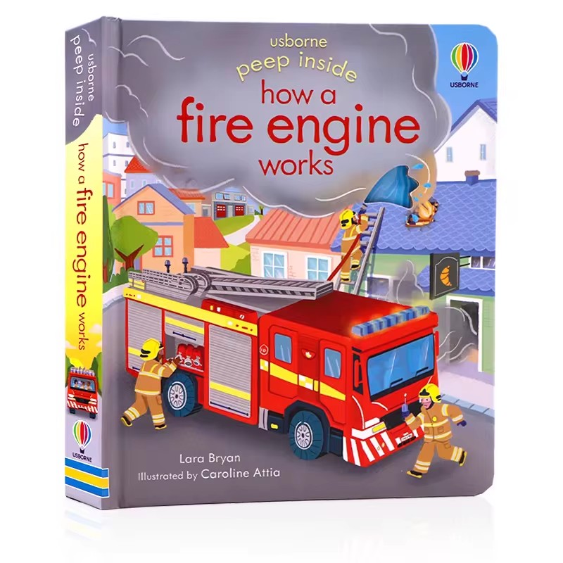 Kid Educational - Usborne Podglądaj Wewnątrz: Jak Działa Wóz