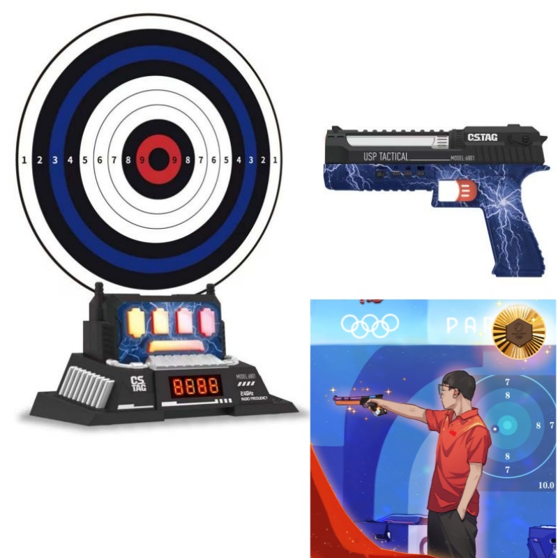 Kid Educational - Zestaw pistoletów laserowych CSTAG AI do