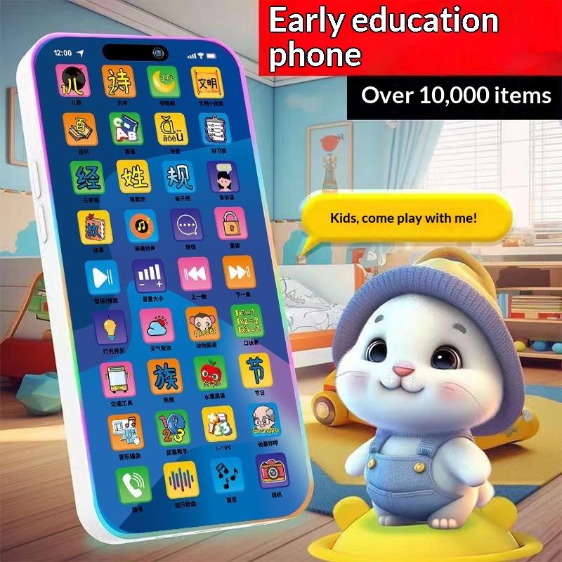 Kid Educational - Interaktywny zestaw zabawkowy telefon dla maluchów