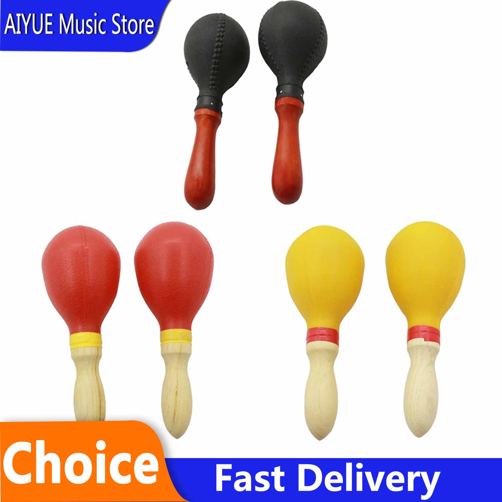 Kids Education Tools - SALDE Orff Rattles Sand Hammer Instrument
