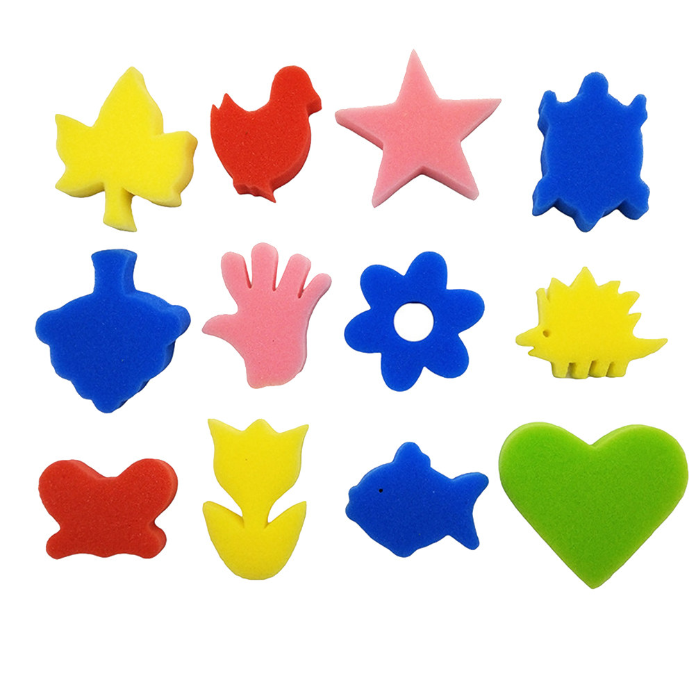 Kids Education Tools - 25 sztuk edukacyjnych stempli z motywami