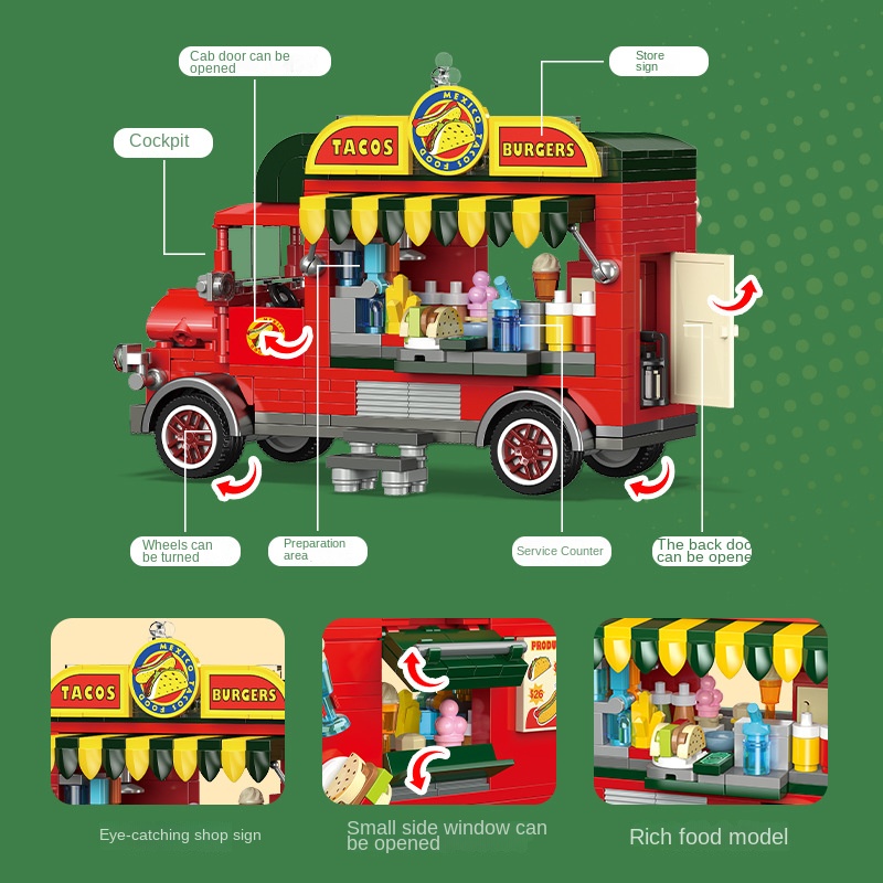 Meksykańska Wózek z Tacos Mobi – Kids Education Mobile recenzja i cena