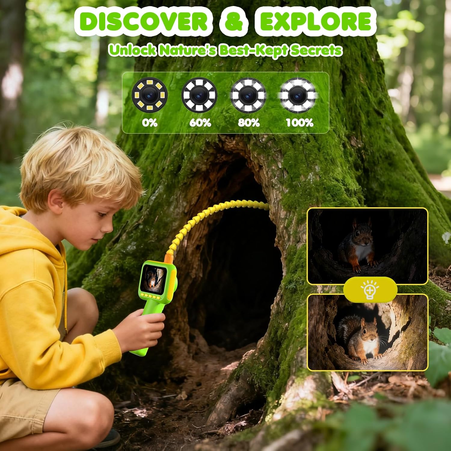 Endoskop dla dzieci, kamera in – Kids Outdoor Education recenzja i cena