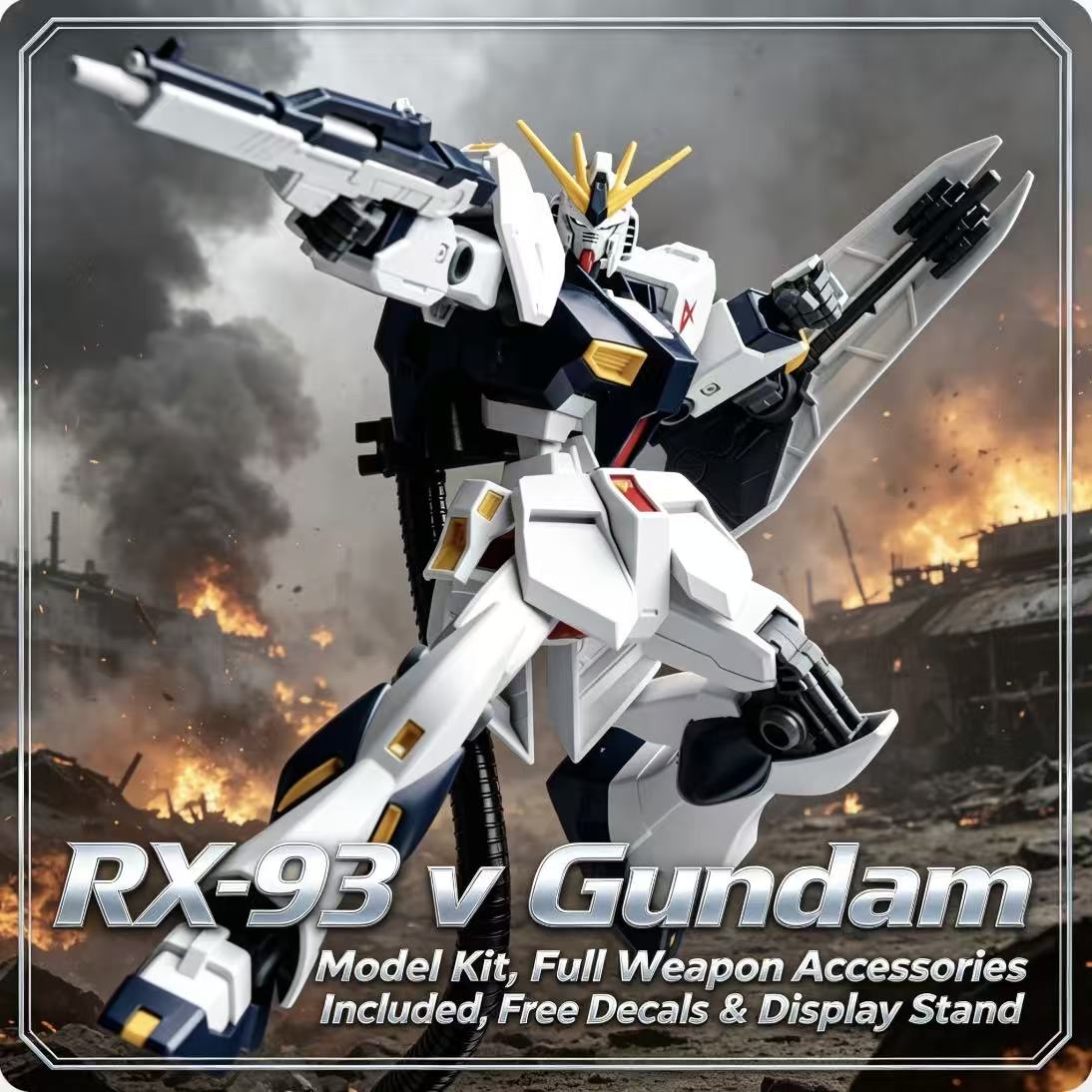 93HG 1/144 ENTRY GRADE RX-93 V – Bandai Model Gundam Hg recenzja i cena