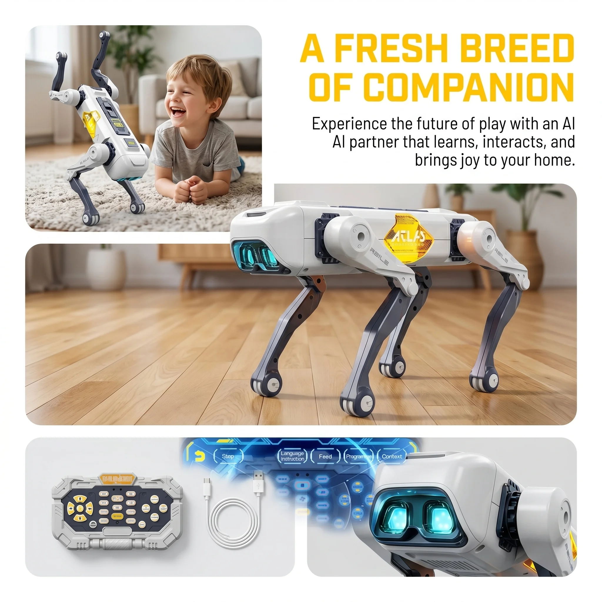 Inteligentny robot-świniec AI, – Kid Educational recenzja i cena